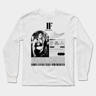Janet Jackson - IF Janet Album Long Sleeve T-Shirt